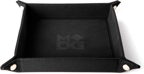 MDG "FanRoll" Velvet Folding Dice Tray 10"x10"