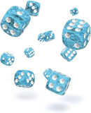 Oakie Doakie Speckled Light Blue 12mm d6 Dice