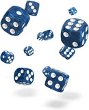 Oakie Doakie Marble Blue 12mm d6 Dice