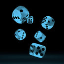 Oakie Doakie Glow in the Dark Arctic 16mm d6 Dice