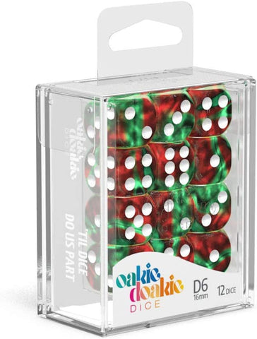 Oakie Doakie Gemidice Bloody Jungle 16mm d6 Dice