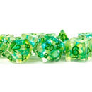 MDG Resin Poly Dice Set - Pearl: Sea Foam