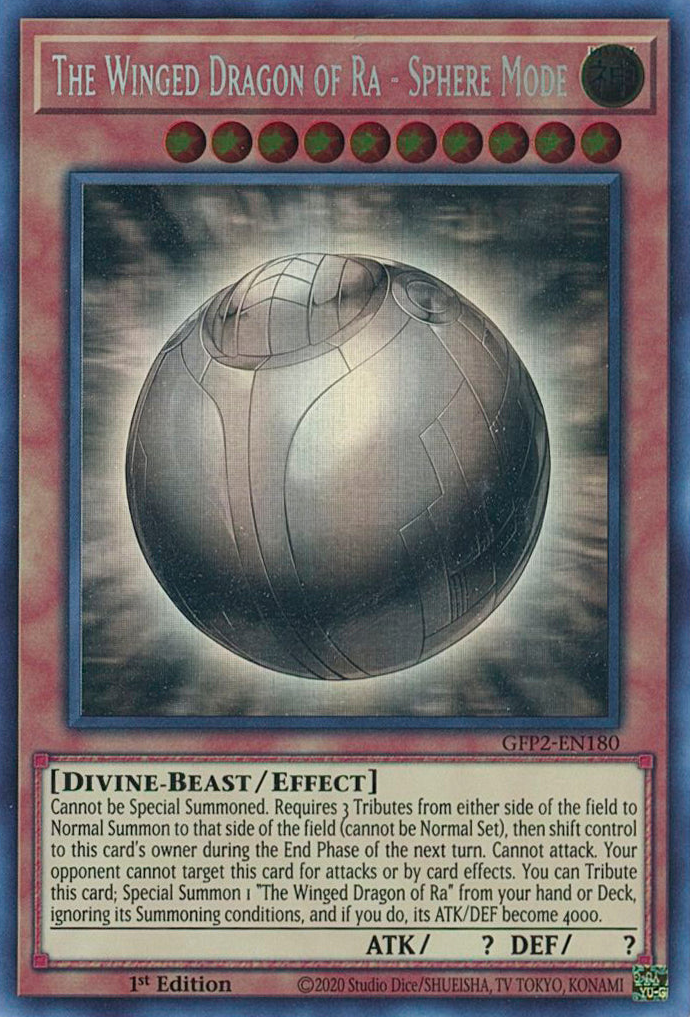 all the yugioh cards in the world The Winged Dragon of Ra / Secret Pharaoh's - KICO-EN063 main image 0