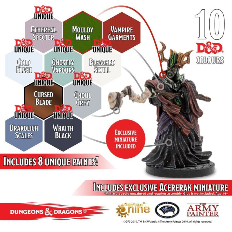 D&D Nolzur's Marvelous Pigments Undead Paint Set