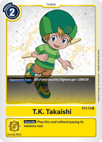 T.K. Takaishi [ST3-12] [Starter Deck: Heaven's Yellow]