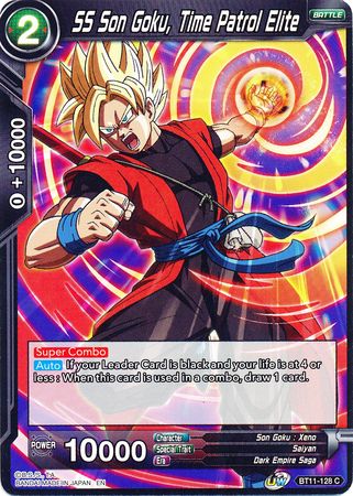 SS Son Goku, Time Patrol Elite (BT11-128) [Vermilion Bloodline]