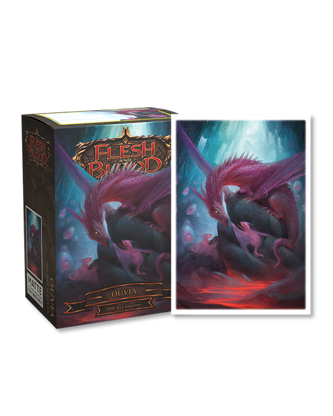 Dragon Shield Art Sleeves: Flesh and Blood TCG - 100