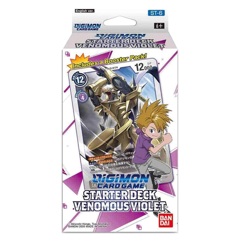 Digimon Starter Deck - Venomous Violet