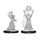 D&D Nolzur's Marvelous Miniatures Drow Mage & Drow Priestess