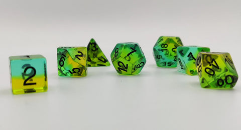 Sirius Dice Mojito 8 Piece Polyhedral Dice Set