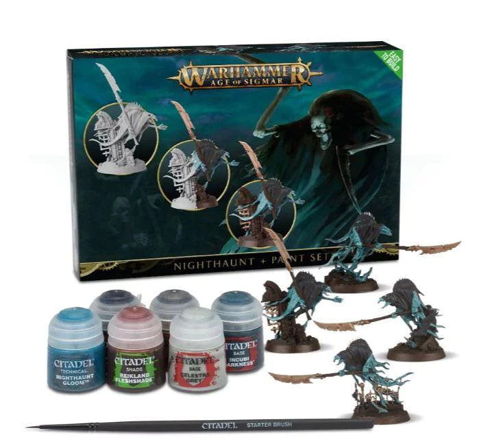 Warhammer Age of Sigmar: Nighthaunt + Paint Set
