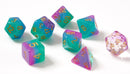 Sirius Dice Northern Lights 8 Piece Polyhedral Dice Set