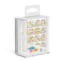 Oakie Doakie Marble White 16mm d6 Dice
