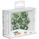 Oakie Doakie Marble Green Polyhedral 7-Die Set