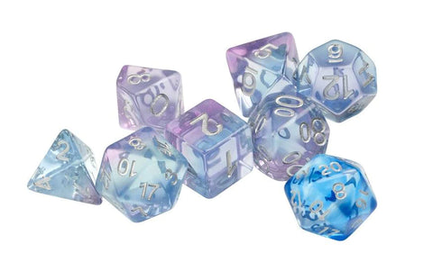 Sirius Dice Polyroller 8 Piece Polyhedral Dice Set