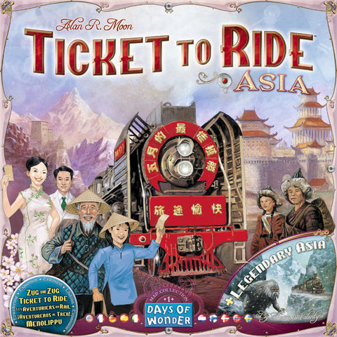 Ticket to Ride: Asia + Legendary Asia