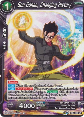 Son Gohan, Changing History (DB3-105) [Giant Force]