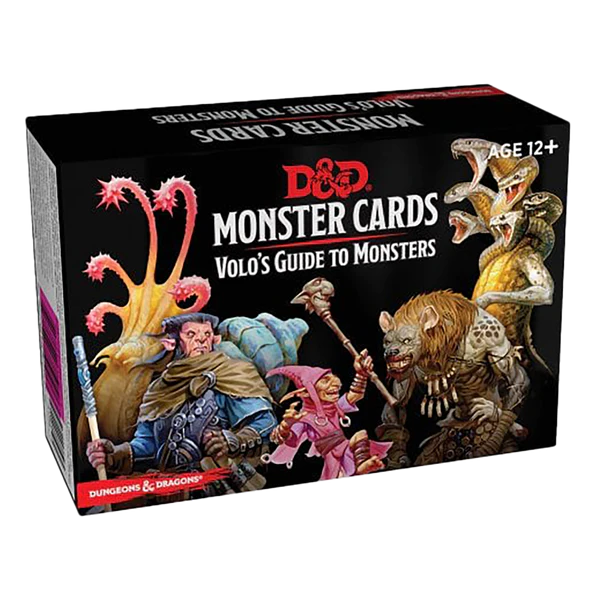 D&D 5E Monster Cards: Volo's Guide to Monsters