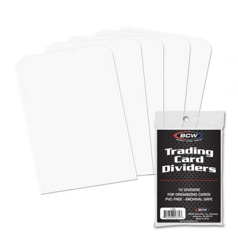 BCW Card Dividers (10) - Standard Size