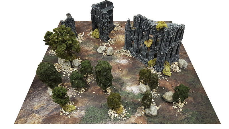 Mithras Neoprene Gaming Mat: Hyperion Plateau - 36"x36"