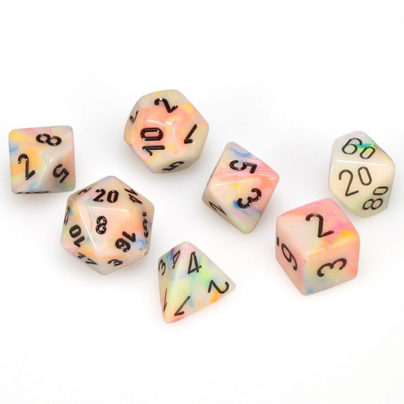 Chessex Festive Circus/black Polyhedral 7-Die Set (CHX 27442)