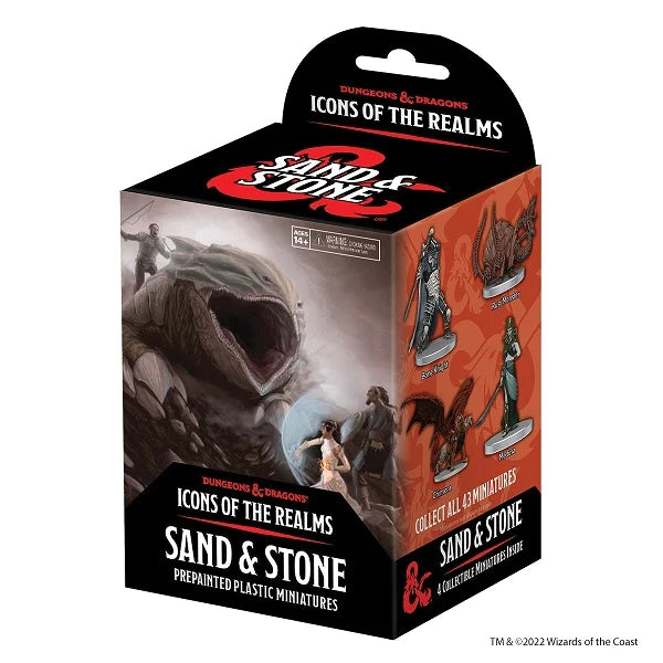 D&D Icons of the Realms: Sand & Stone (Booster Brick)