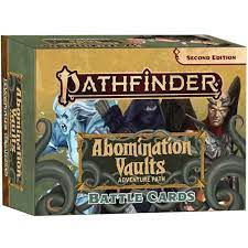 Pathfinder Second Edition Abomination Vaults Battle Cards