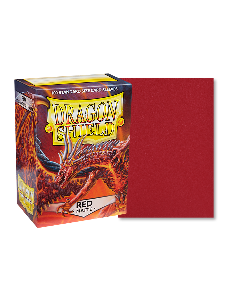 Dragon Shield Sleeves: Matte - 100 Dragon Shield Sleeves: Matte - 100