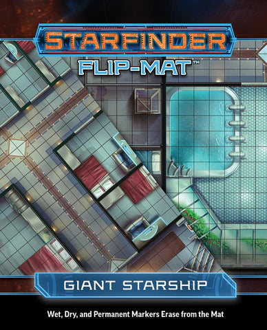 Starfinder Flip-Mat: Giant Spaceship