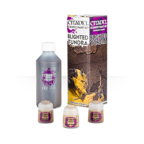 Citadel Scenery Paint Set: Blighted Tundra