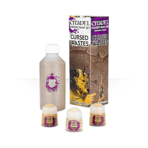 Citadel Scenery Paint Set: Cursed Wastes