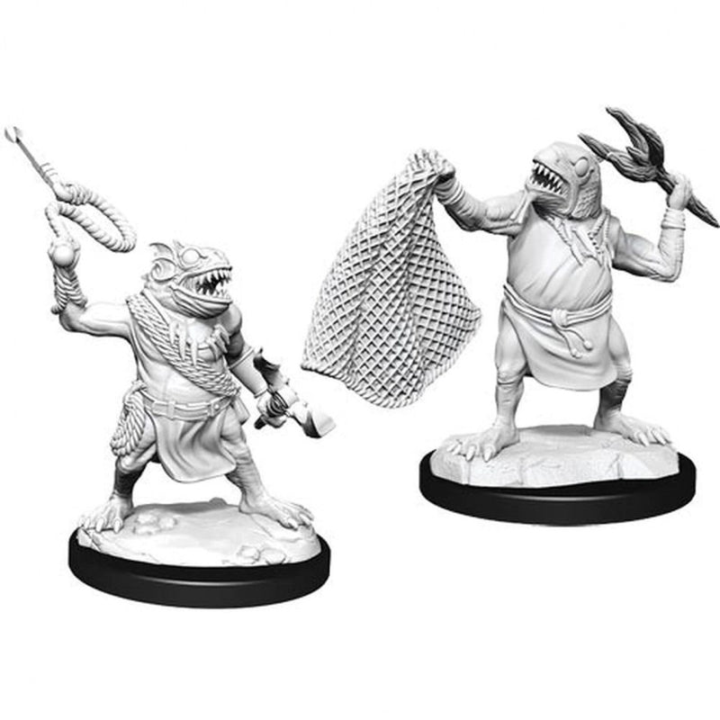 D&D Nolzur's Marvelous Miniatures Kuo-Toa & Kuo-Toa Whip