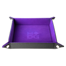 MDG "FanRoll" Velvet Folding Dice Tray 10"x10"