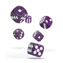 Oakie Doakie Marble Purple 16mm d6 Dice
