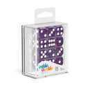 Oakie Doakie Marble Purple 16mm d6 Dice