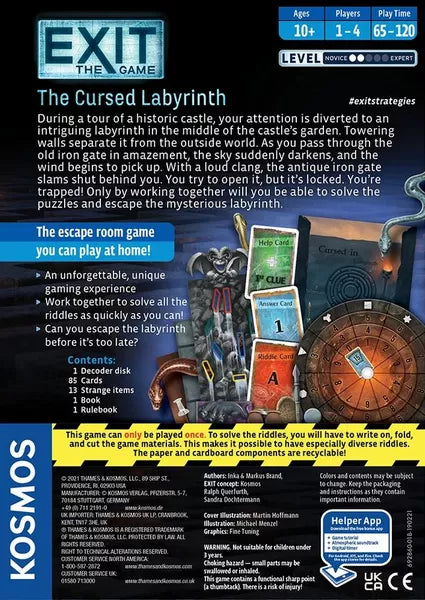 Exit the Game: The Cursed Labyrinth