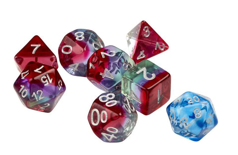 Sirius Dice Watermelon 8 Piece Polyhedral Dice Set